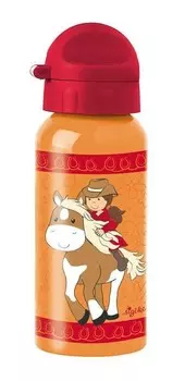 Питьевая бутылка Sigikid Kinder-Hobbys, 7x18x7 см цвет gina galopp