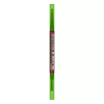 Nano-Precise, двусторонний карандаш для бровей 09 Brunette, 13,6 г Nyx Professional Makeup Blade & shade, цвет 09 brunette