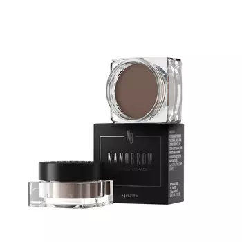 Nanobrow, Eyebrow Pomade, Помада для бровей, Темно-коричневый, 6г