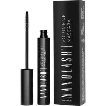 Nanolash Тушь для ресниц Volume Up Mascara 10 мл - Утолщающая тушь для густых и объемных ресниц - Черная