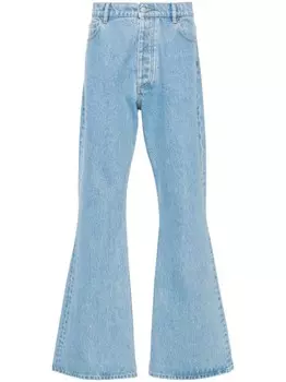 Nanushka джинсы bootcut средней посадки, синий