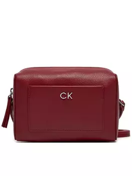 Наплечная сумка Ck Daily Camera Bag Pebble Calvin Klein, красный