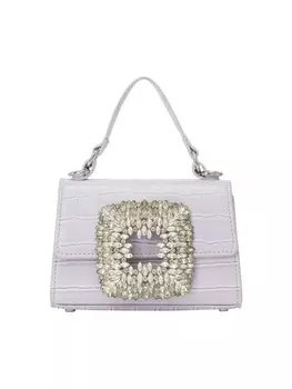 Наплечная сумка faina, цвет lilac