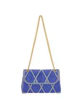 Наплечная сумка faina, цвет royal blue