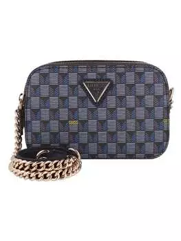 Наплечная сумка Guess, цвет blue logo