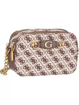 Наплечная сумка Guess, цвет brown logo