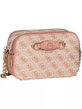 Наплечная сумка Guess, цвет light rose logo