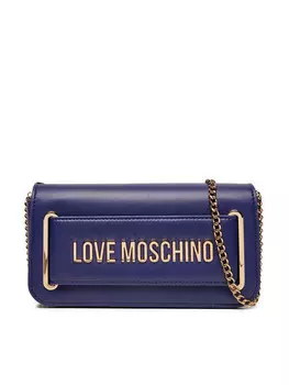 Наплечная сумка LOVE MOSCHINO JC4350PP0LKT0750, темно-синий