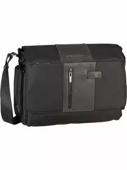 Наплечная сумка Piquadro, цвет nero