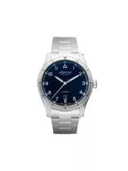 Наручные часы Startimer Pilot Automatic 44 мм Alpina, серебристый