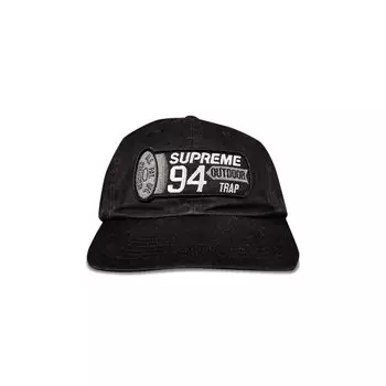 Нашивка Supreme Shell, 6 панелей, черная