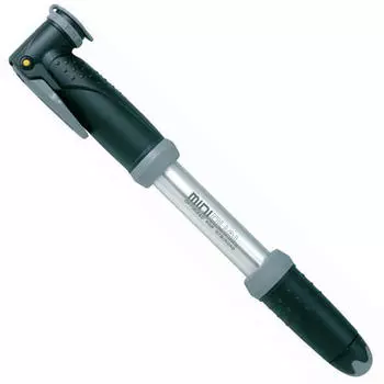 Насос Topeak Mini Dual велосипедный, серебристо - черный