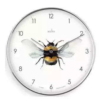 Настенные часы Society Bee Acctim, хром