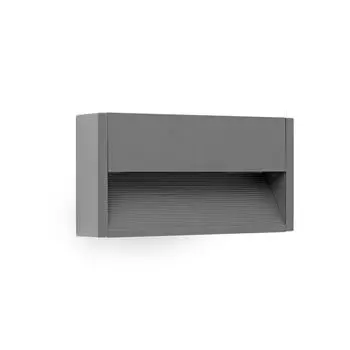 Настенный светильник Faro Grada-2 Dark Grey Led 6W 3000K, серый