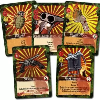Настольная игра Eaten By Zombies Deck Building: Weapons Of Mass Destruction Expansion Mayday Games