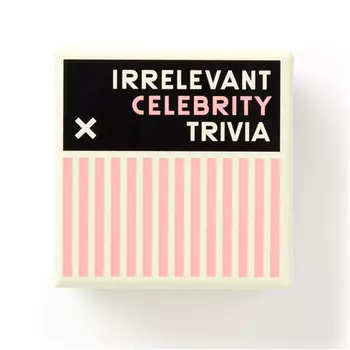 Настольная игра Irrelevant Celebrity Trivia