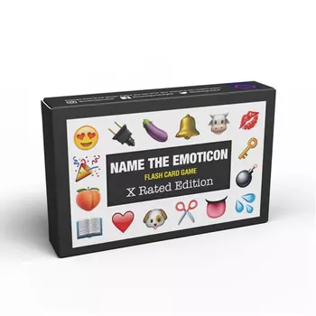Настольная игра Name The Emoticon Flash Card Game – X Rated