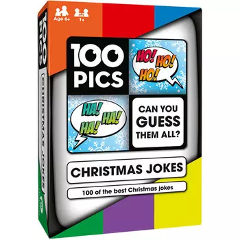 Настольная игра Poptacular 100 PICS: Christmas Jokes (Backrooms Sale)