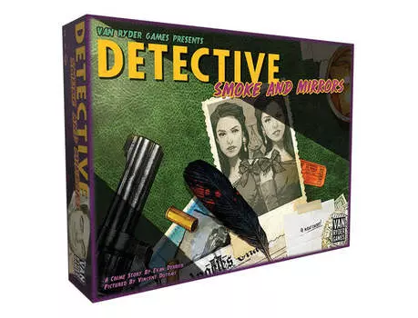 Настольная игра Van Ryder Games Detective - City of Angels - Smoke and Mirrors Expansion
