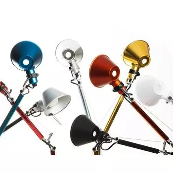 Настольная лампа Artemide Tolomeo Micro, золото