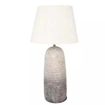 Настольная лампа Clayre & Eef 35x70 см серая терракота Clayre&Eef, серый