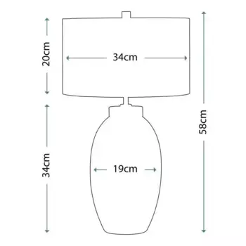 Настольная лампа Elstead Lighting, красный