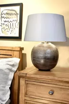 Настольная лампа Elstead Lighting, серебряный