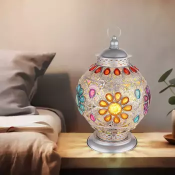 Настольная лампа Etc-shop, серебряный