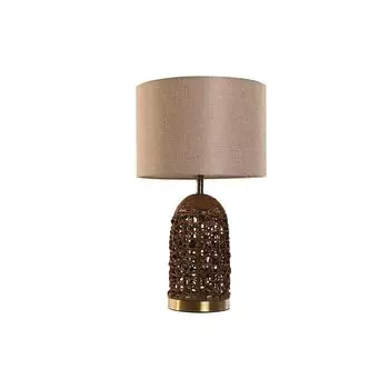 Настольная лампа Home ESPRIT Brown Beige Gold 50 Вт 220 В 33 x 33 x 56 см