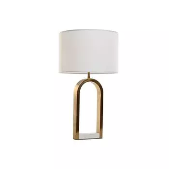 Настольная лампа Home ESPRIT White Gold Marble Iron 50 Вт 220 В 38 x 38 x 70 см
