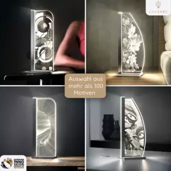 Настольная лампа LUVERRE, серебряный