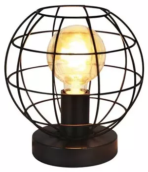 Настольная лампа Nettlife Cage, черный