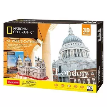 National Geographic, 3D пазл Св. Собор Пол Cubic Fun