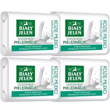 Натуральное мыло из козьего молока Biay Jelen, 4х100г, Biay Jele