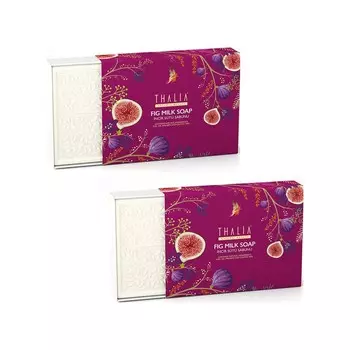 Натуральное мыло Thalia с молоком инжира, 2 x 150 г