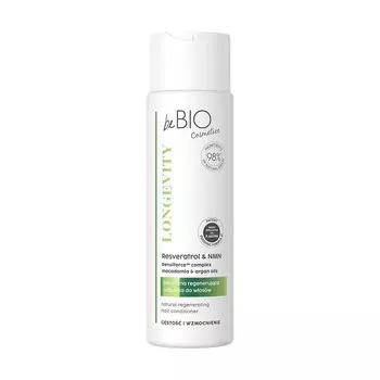Натуральный регенерирующий кондиционер для волос Bebio Longevity, 250 мл