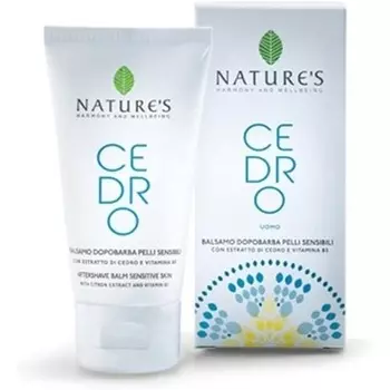 Nature's Cedro Uomo Бальзам после бритья для чувствительной кожи Bios Line