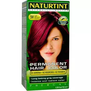 Naturtint Стойкая краска для волос 5M светлый махагони-каштан 5,28 жидких унций (150 мл)