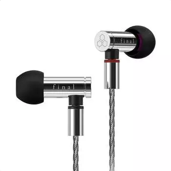 Наушники проводные Final Audio E5000, Серебристый