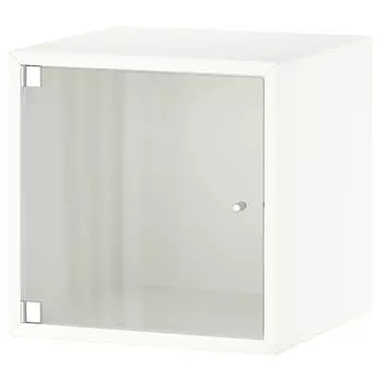 Навесной шкаф + дверца Ikea Eket, белый