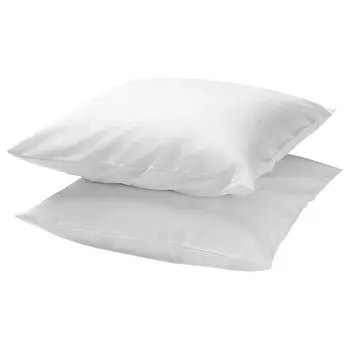 Наволочка, белая, 80х80 см, DVALA IKEA