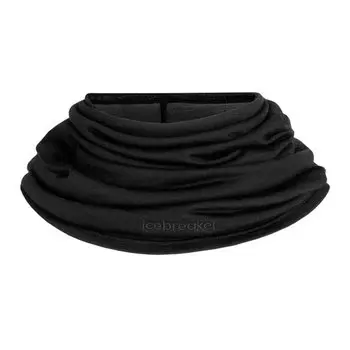 Неквормер Icebreaker Cool-Lite Flexi Chute Merino, черный