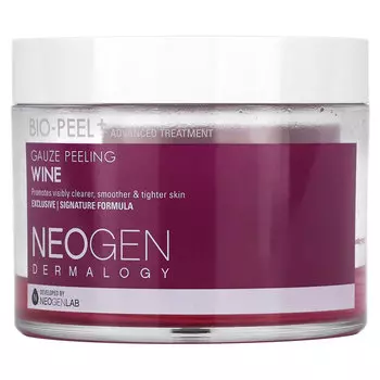 Neogen, Bio-Peel, диски для пилинга, с экстрактом вина, 30 шт., 200 мл (6,76 жидк. унции)