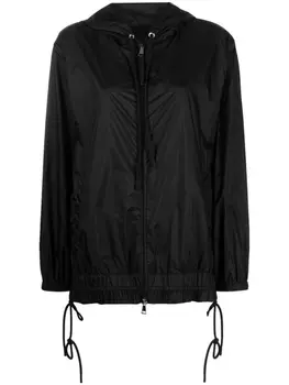 Непромокаемая куртка с капюшоном Moncler, черный