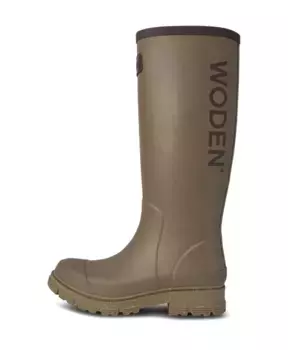 Непромокаемые высокие резиновые сапоги Woden, зеленый