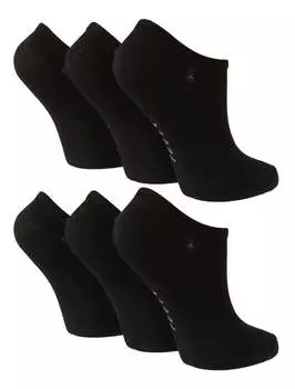 Нескользящие невидимые носки Wildfeet, черный