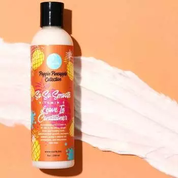 Несмываемый кондиционер с витамином С, кондиционер для волос, 236 мл Curls Poppin Pineapple Collection So So Smooth
