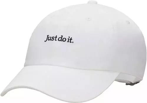 Неструктурированная кепка Nike Women's Club JDI, белый