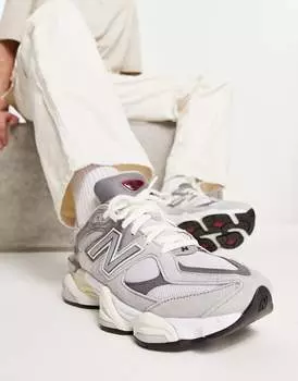 New Balance - 9060 - Разноцветные серые кроссовки