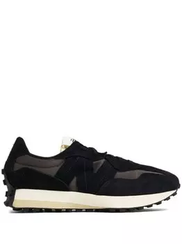 New Balance кроссовки 327 со вставками, черный